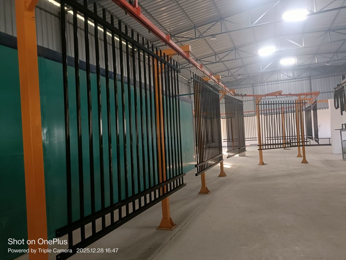 Fence manufacturing facility