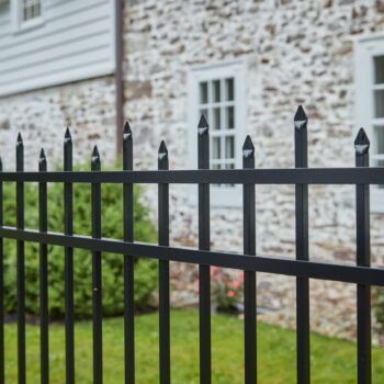 Aluminum fence panels