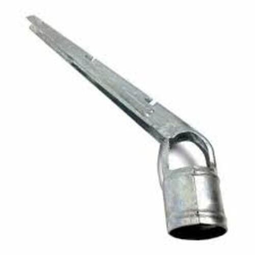 Chainlink barbed wire arm