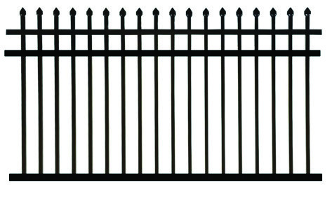 3 Rail Spear Top, Flushed Bottom panel configuration