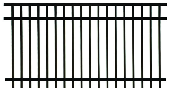 3 Rail Flush Top & Extended Bottom panel configuration